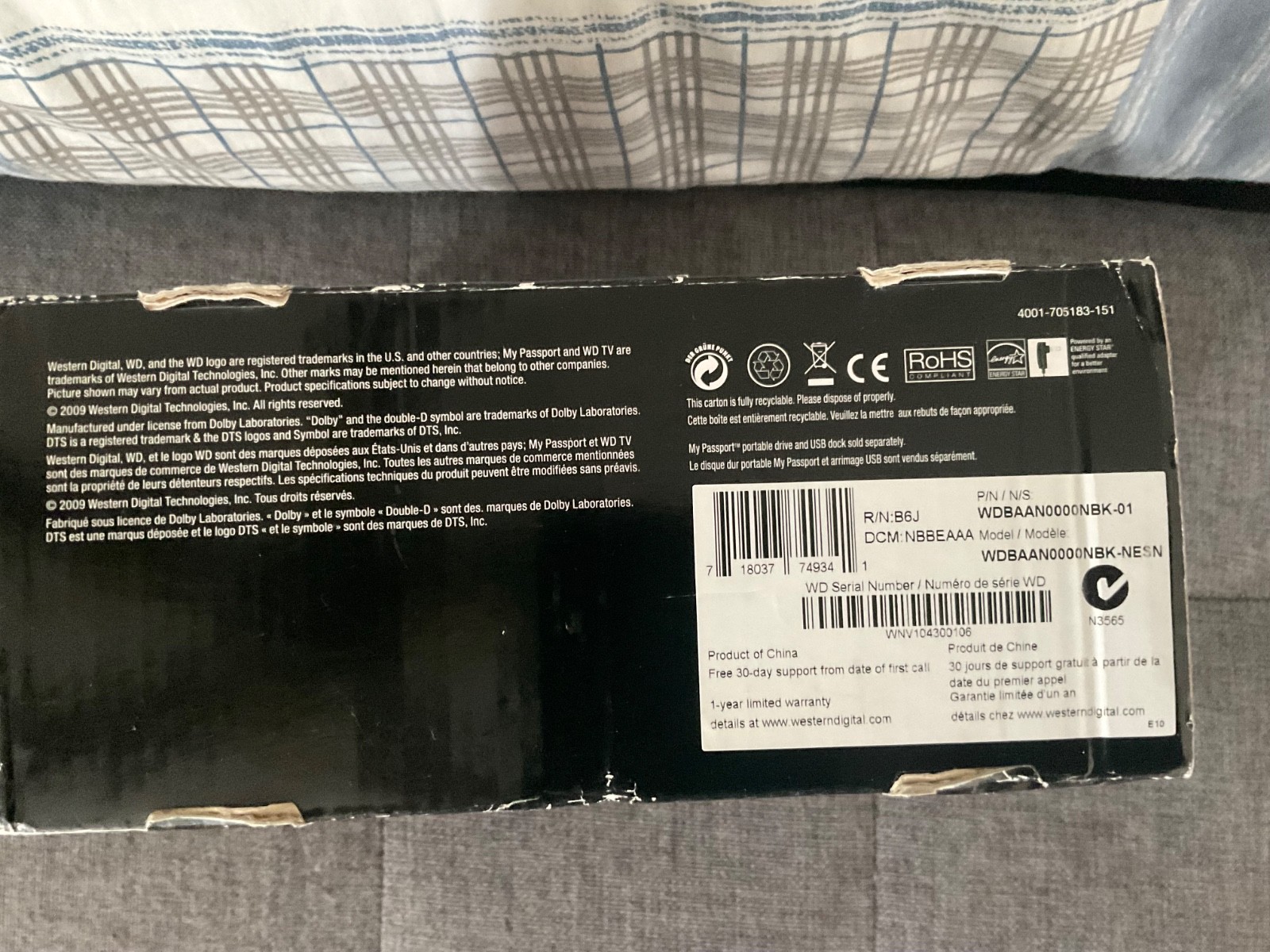 Western Digital TV Live Plus HD Media Player with Remote (WDBABX0000NBK-NESN)