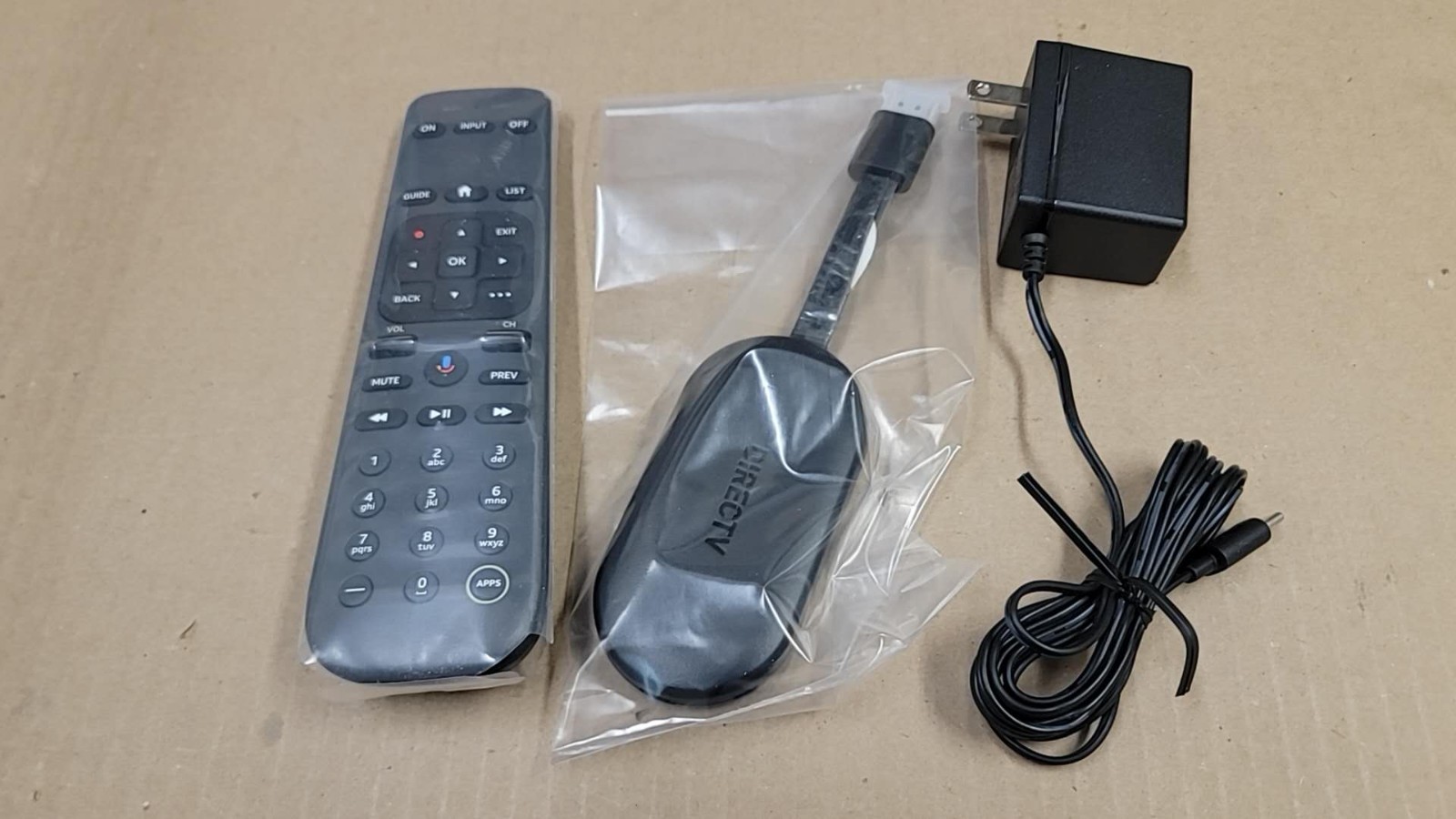 DIRECTV Gemini Air P21KW-500 4K HDR Streaming Device w/Power Adapter