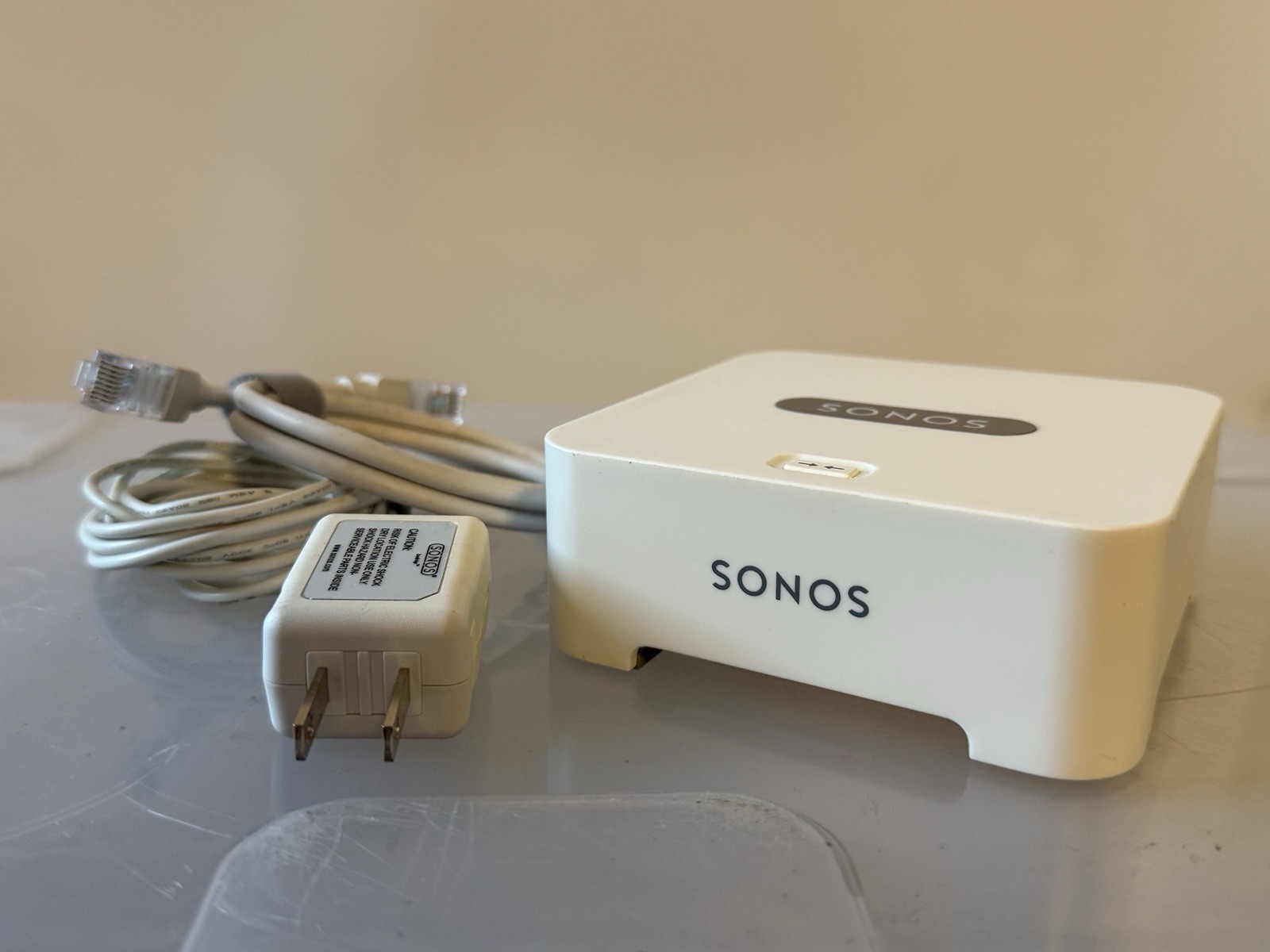 SONOS Zone Player S5 Wireless Music System ‘PLUS’ SONOS Bridge, white, Working