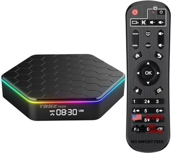 Android TV Box 12.0 4GB RAM 64GB ROM Allwinner H618 Smart Android Box Support