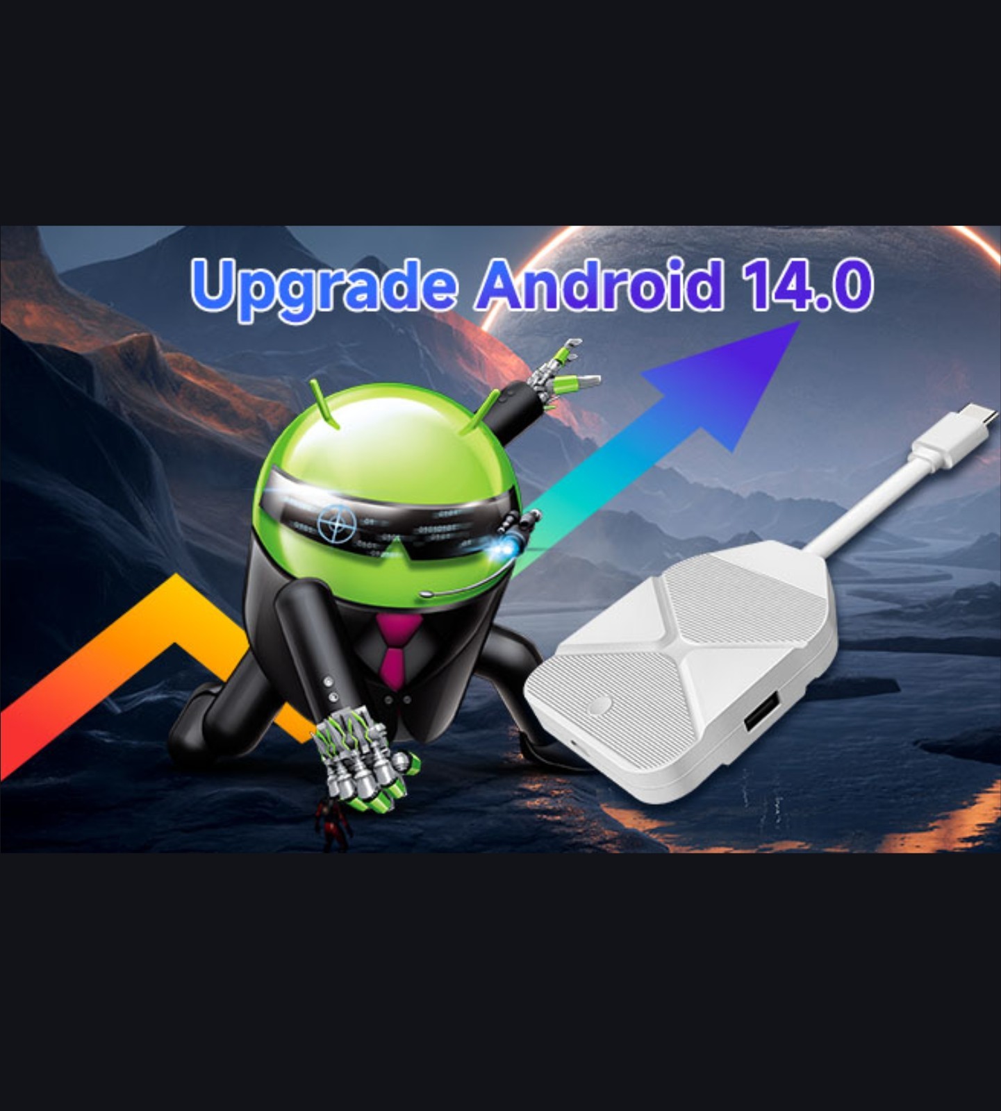 2026 We2USat P6 Mini Android Media Player Portable Can Be Used In Your Car