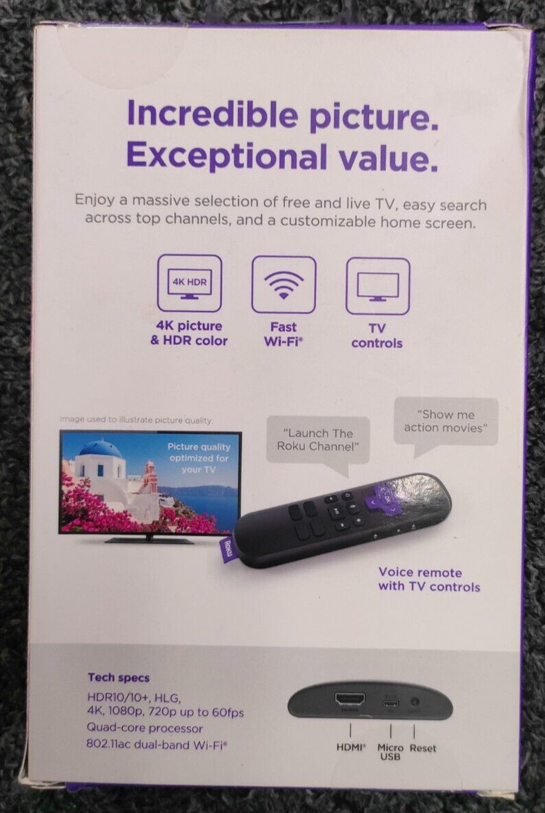 Roku Express 4K+ Streaming Player