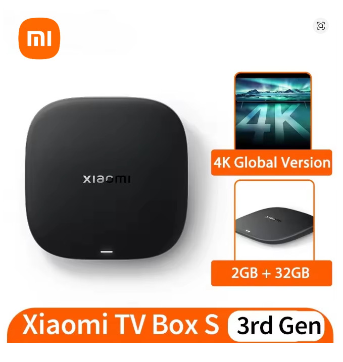 Xiaomi Tv S 3Rd Gen – 4K Uhd Google Tv 32Gb Memory Dolby Vision Atmos Wifi 6