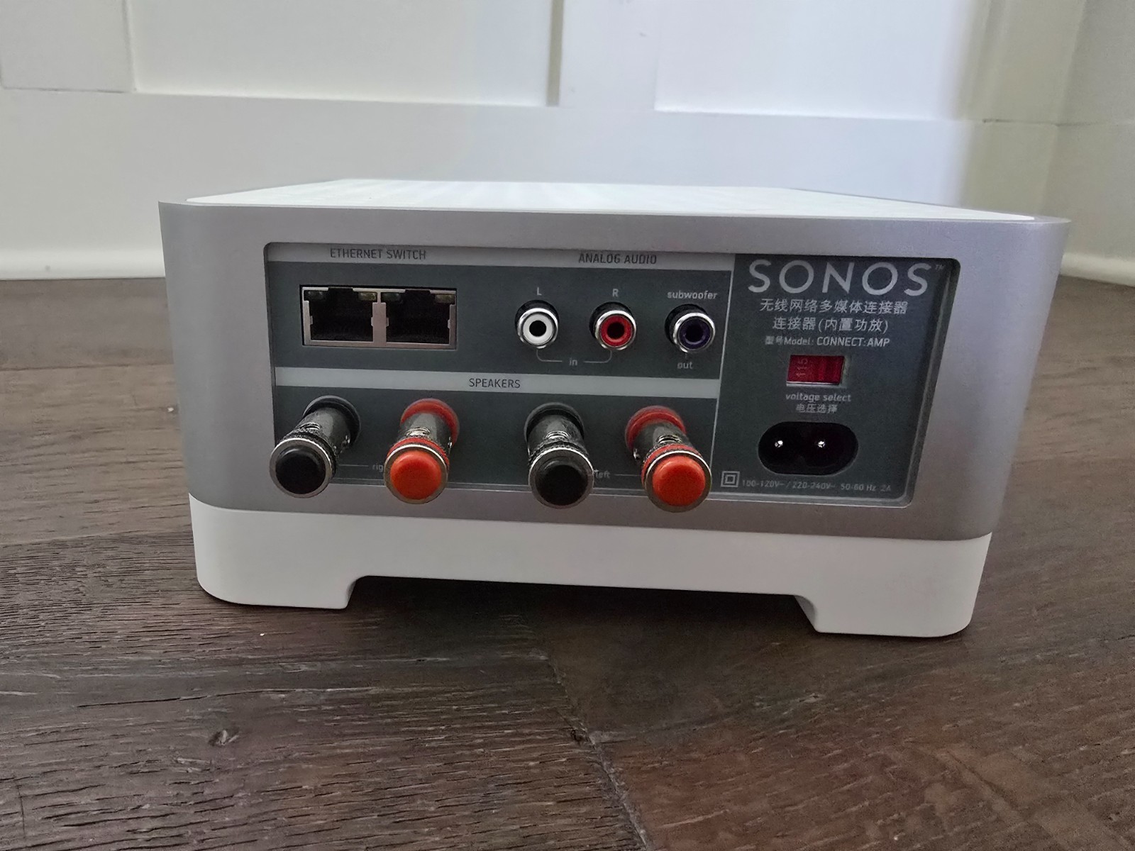 Sonos Connect:Amp *GEN 1* Digital Music Streamer – S1 App Only