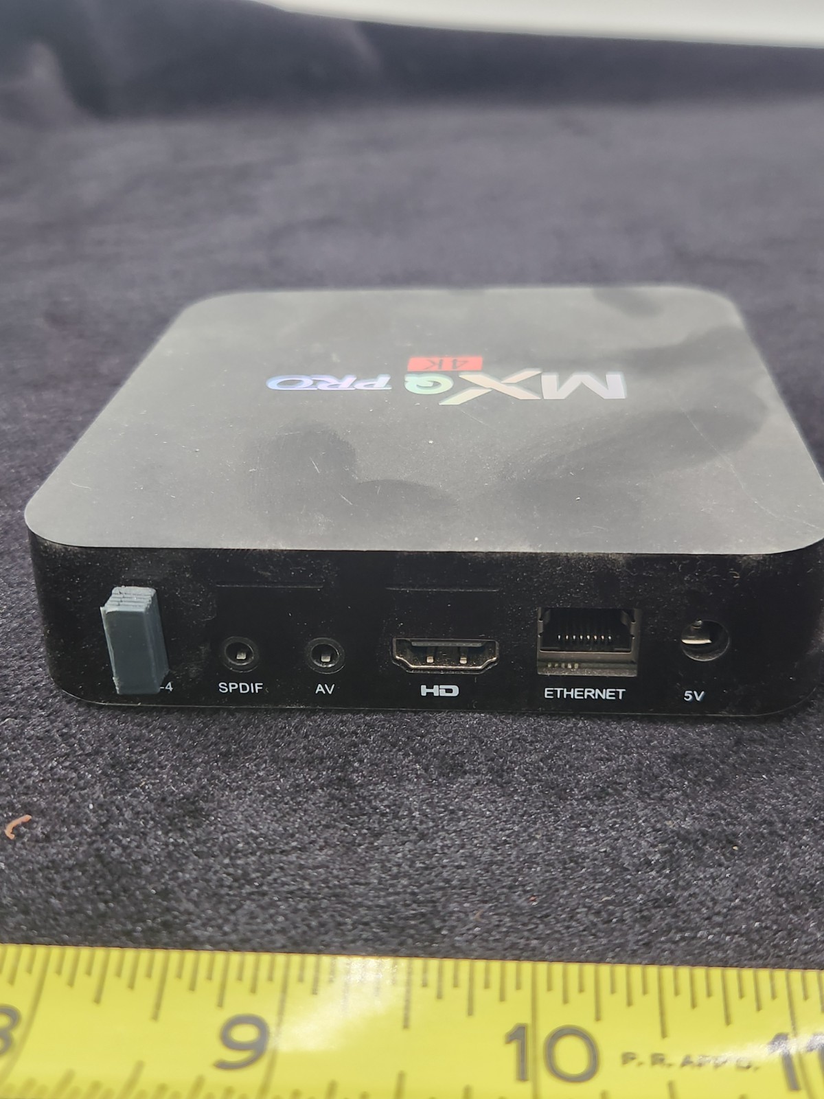 MXQ Pro 4K Ultra HD 64Bit Wifi Android 7.1 Quad Core Smart TV Box Media Player