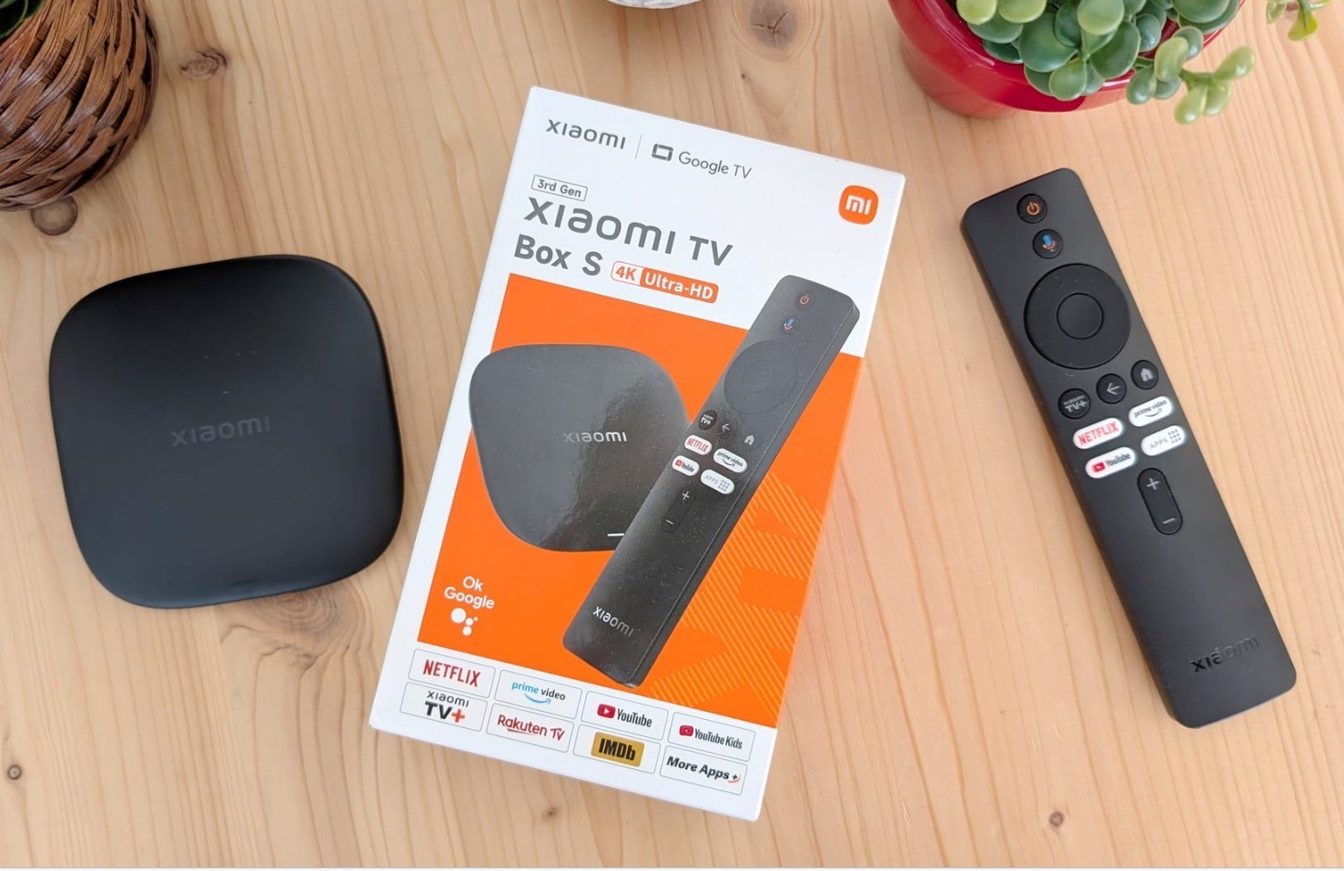 TV Box S (3rd Gen) 4K Ultra HD Streaming Device with Google TV, WiFi & Bluetooth