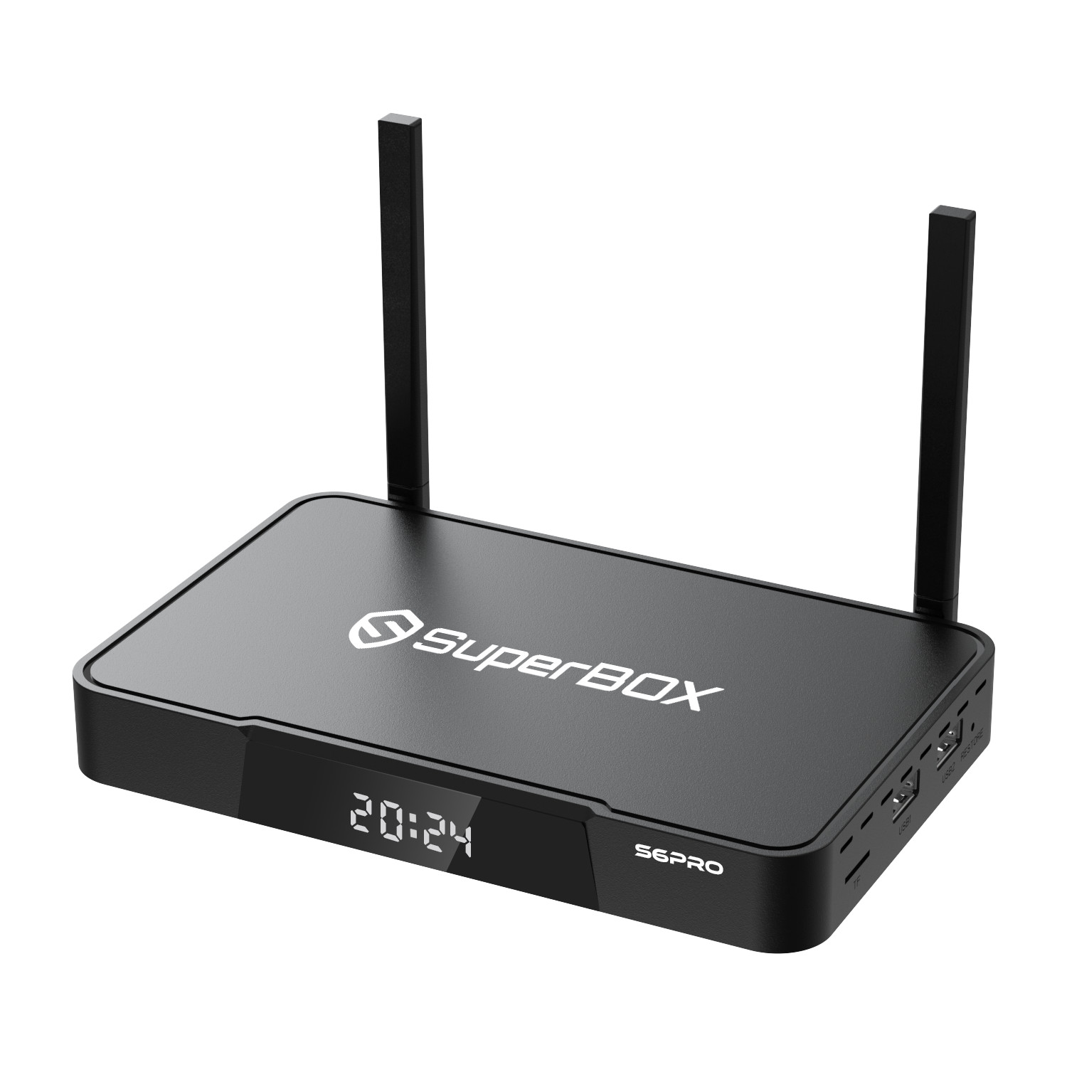 SuperBox S6 Pro Streaming Media Player Speech Control Same-Day Shipment