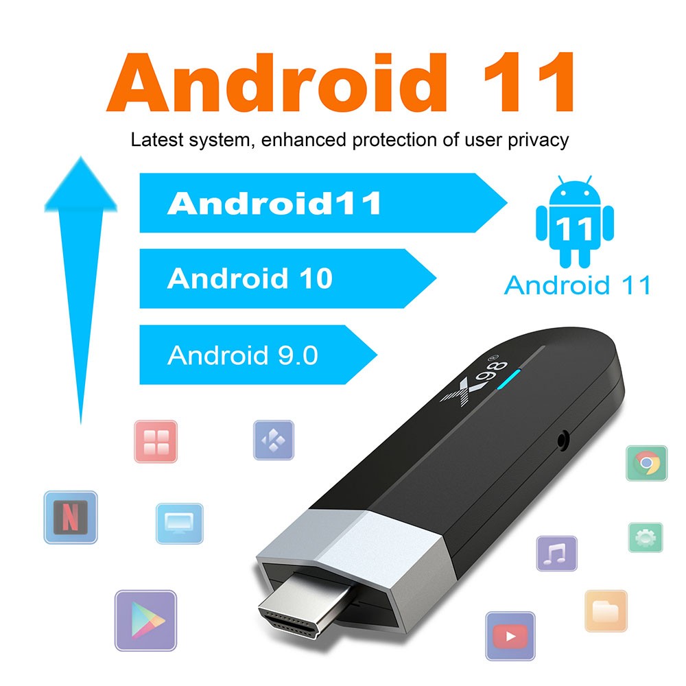 TV Stick Android 11.0 TV Dongl