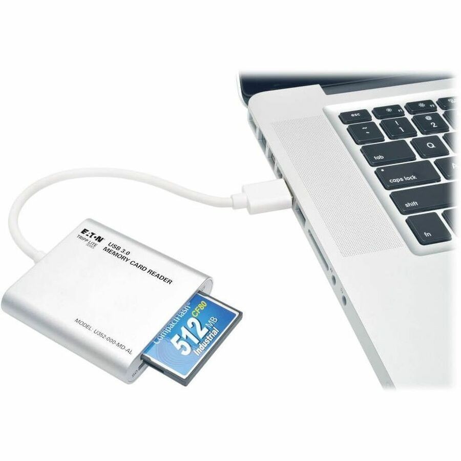 Tripplite U352000MDAL USB 3.0 Multi-Drive Card Reader Aluminum