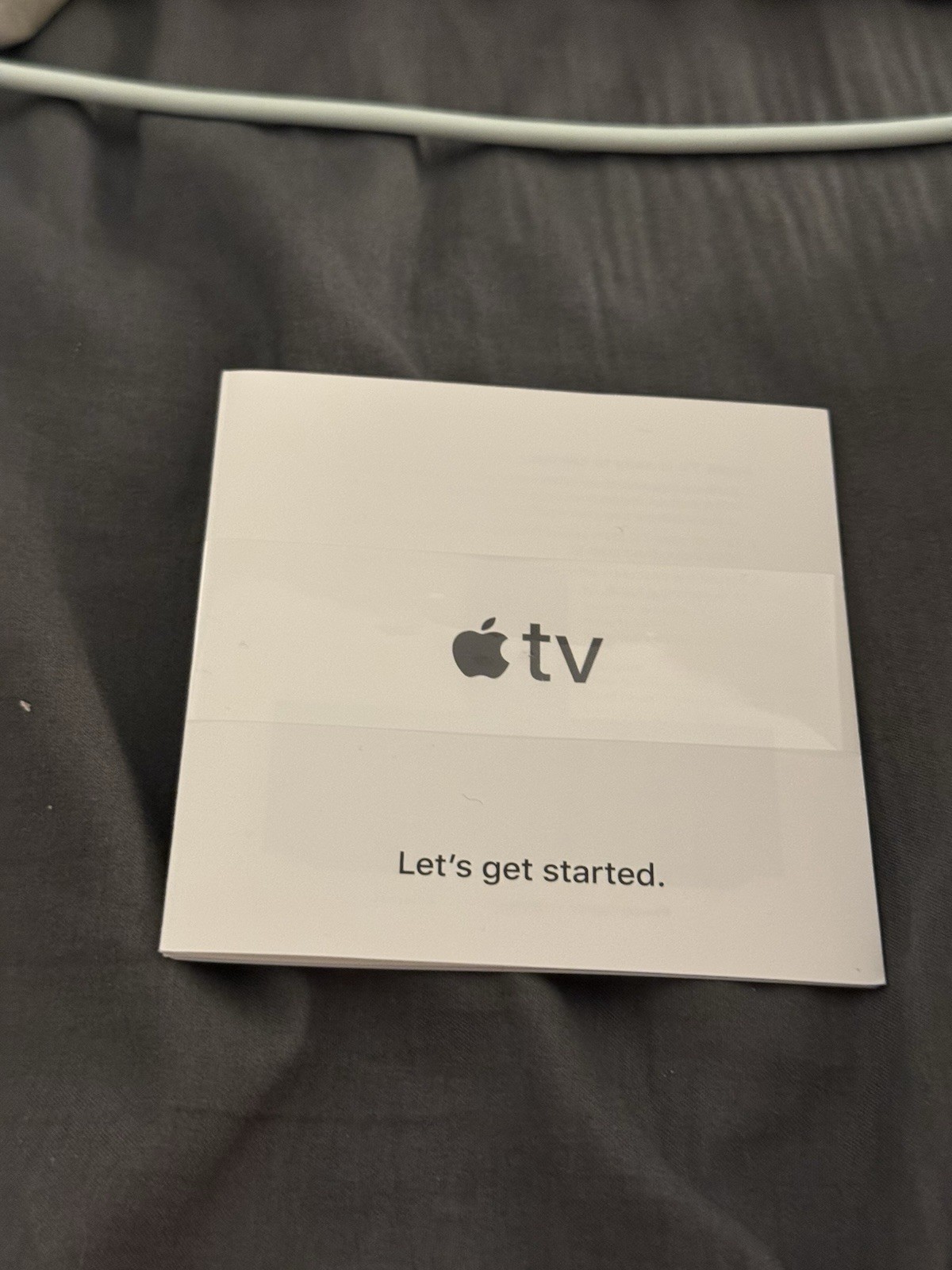 Apple TV (HD, 4th Gen.) IN BOX WITH REMOTE AND CABLES