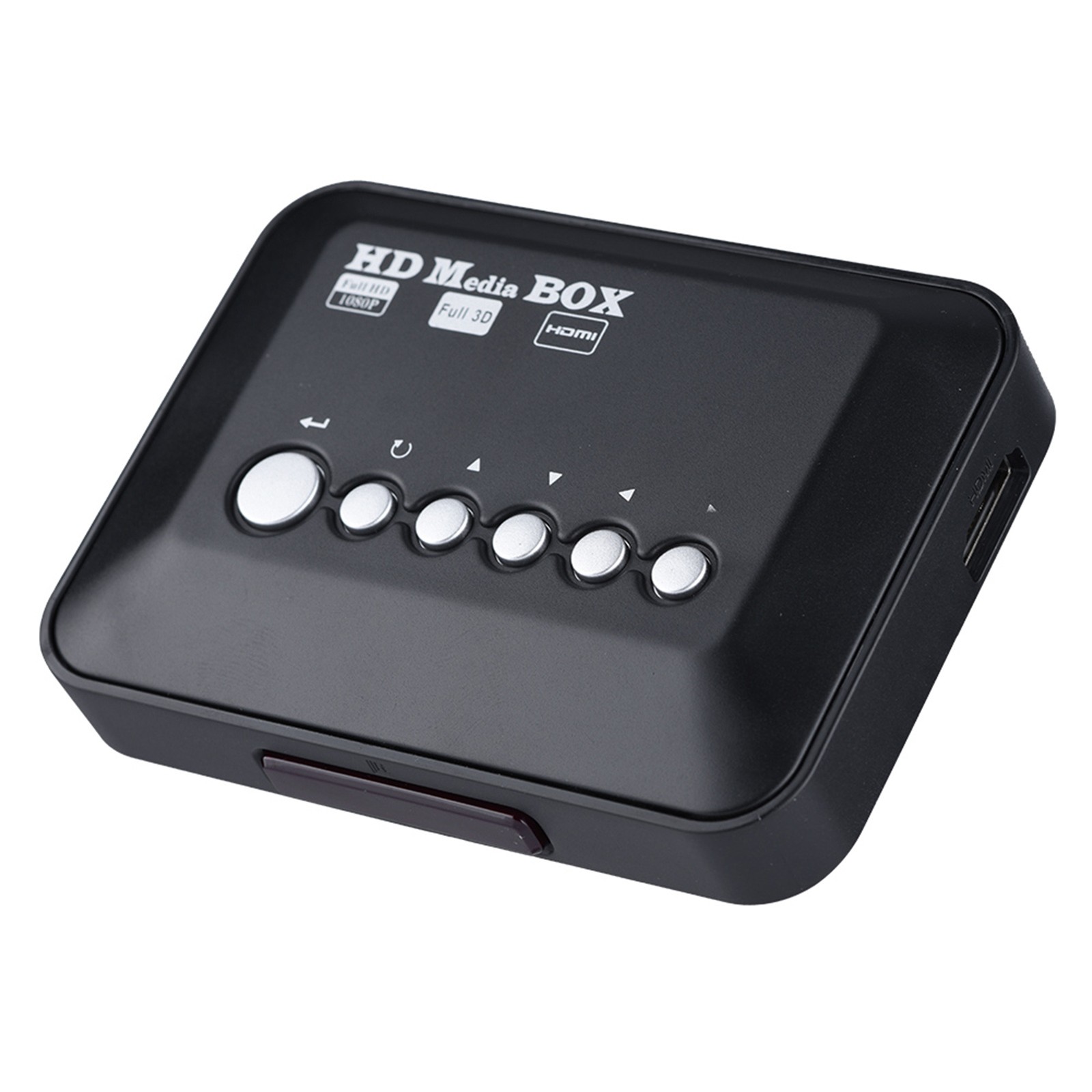 1080P HD Audio Video Media Player Box With IR Remote Control – (USS) I DWZO