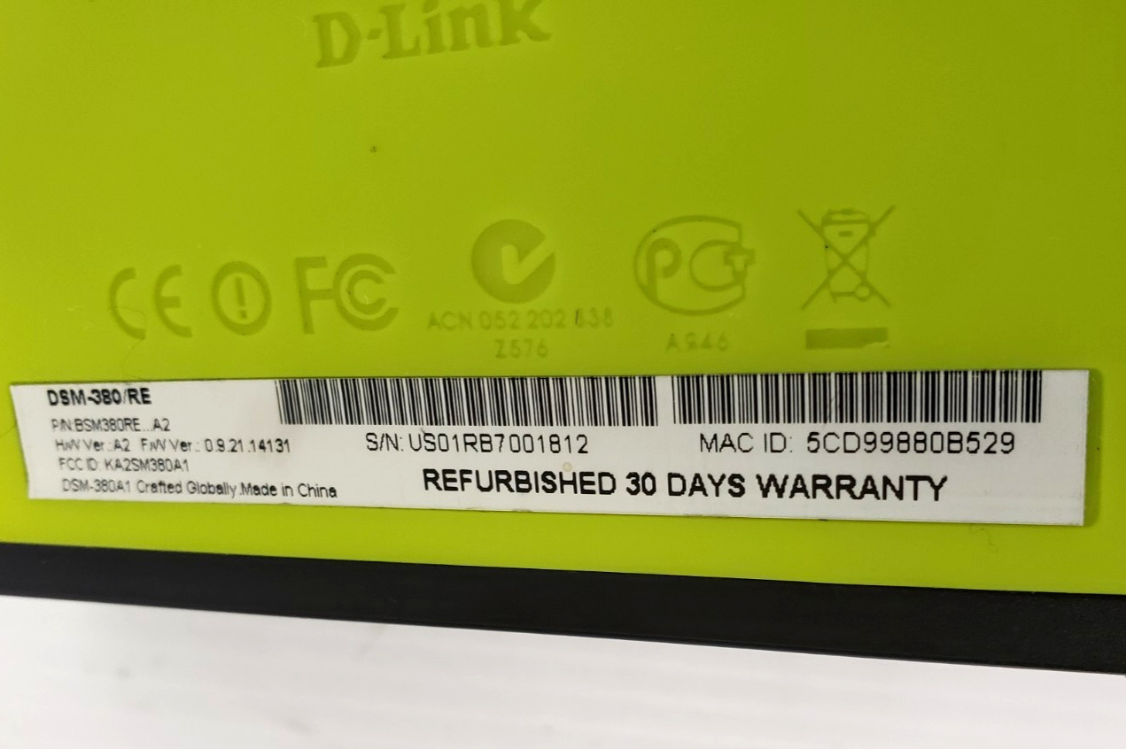 D-Link Boxee Box Digital HD Media Streamer Without Adapter