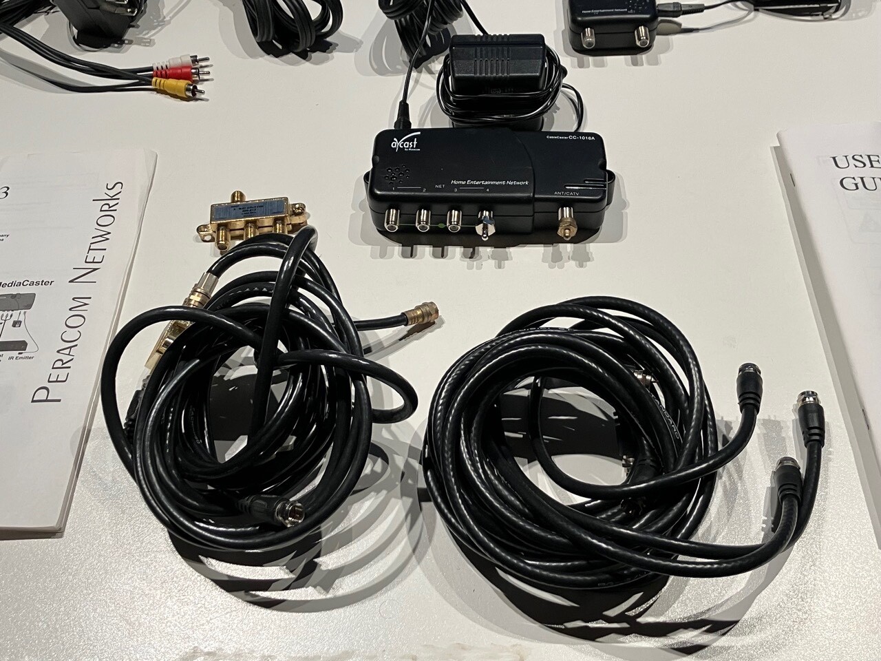 Peracom AVCast Media Kit MK-1000N + Extras