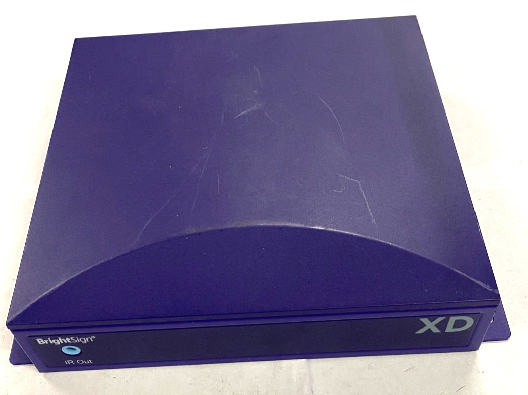 BrightSign XD Digital Media Signage XD230 Working
