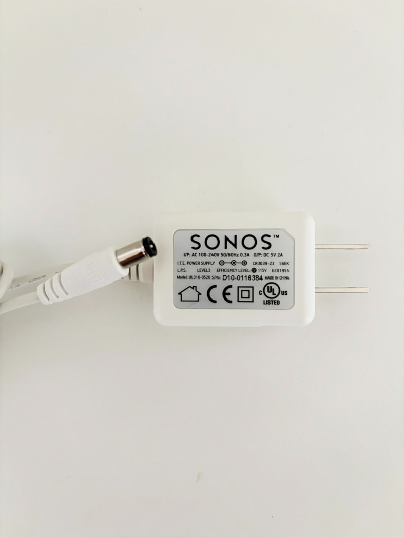 New Sonos BRIDGE BR100 Wireless HiFi System – White BRIDGE – with Power Supply