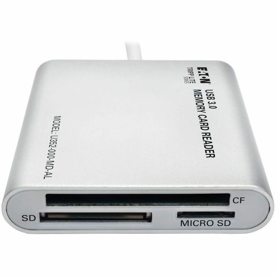 Tripplite U352000MDAL USB 3.0 Multi-Drive Card Reader Aluminum