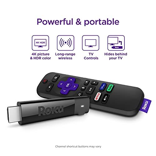 Roku Streaming Stick+ | HD/4K/HDR Streaming Device with Long-range Wireless and