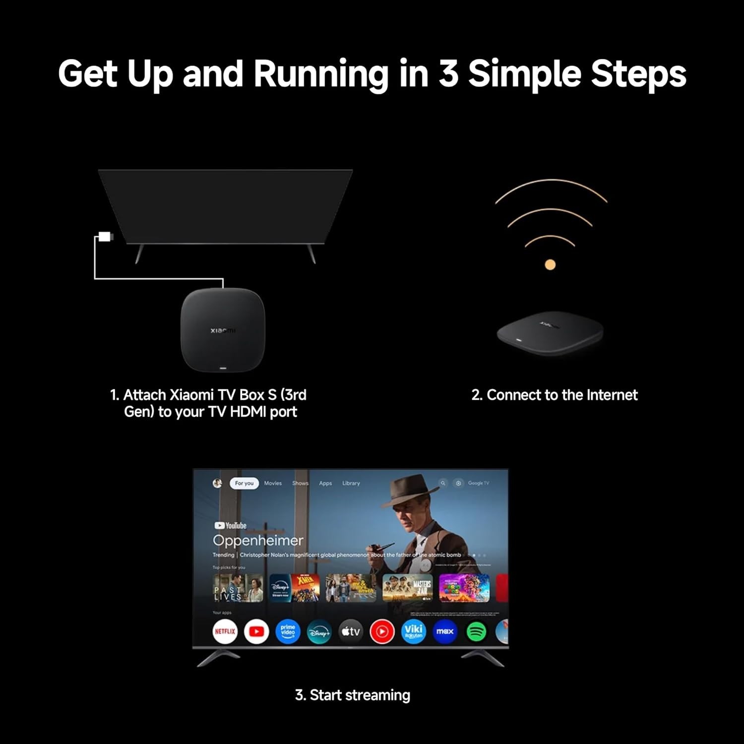 Compact 4K Streaming Box with Google TV and 32GB Memory – Ultimate Entertainment