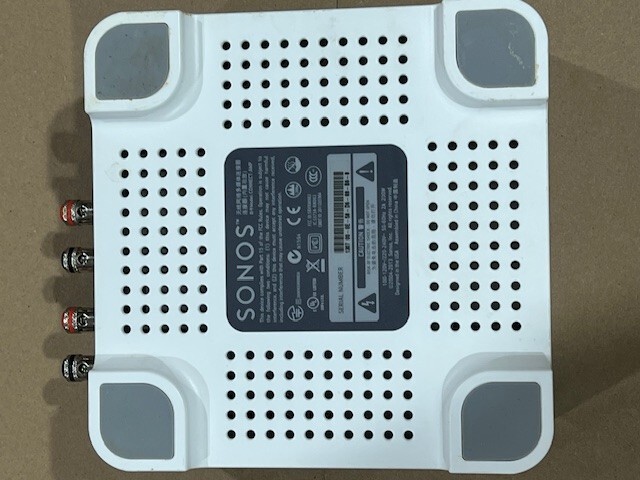 Sonos Connect Amp 1st Gen 1 works with Sonos S1 app