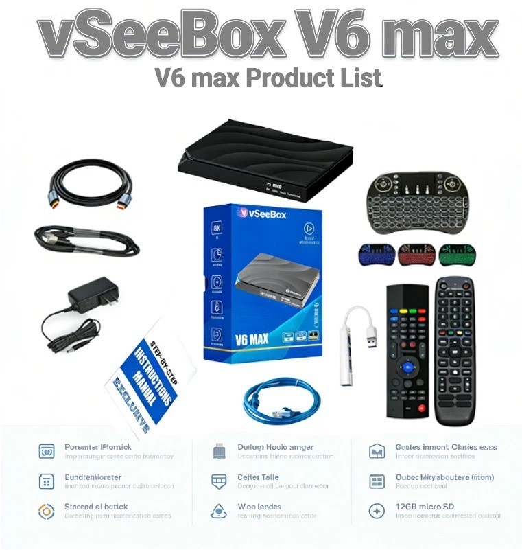Vsee box Vsee V6 Max |- FREE SHIPPING🔥🔥