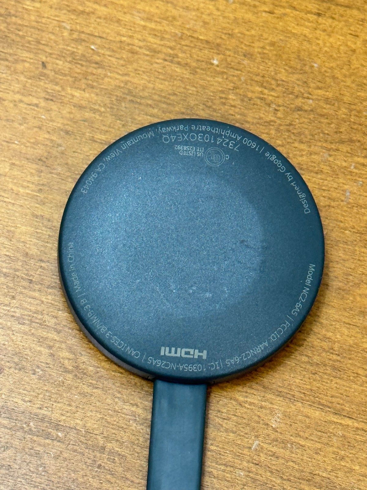 Google Chromecast 2nd Generation 1080p Portable Media Streamer NC2-6A5