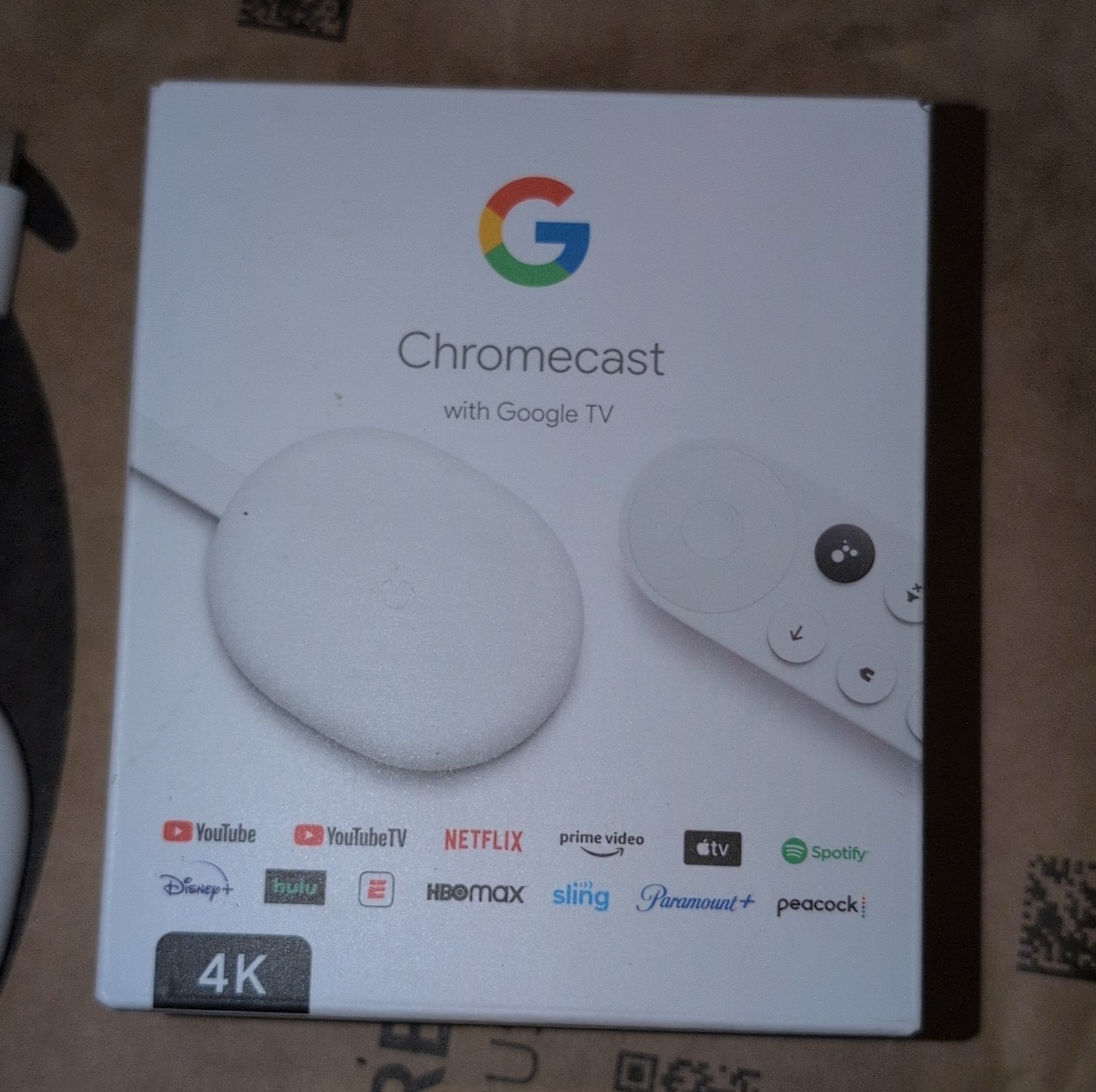 (Read Desc) Google Chromecast with Google TV 4K