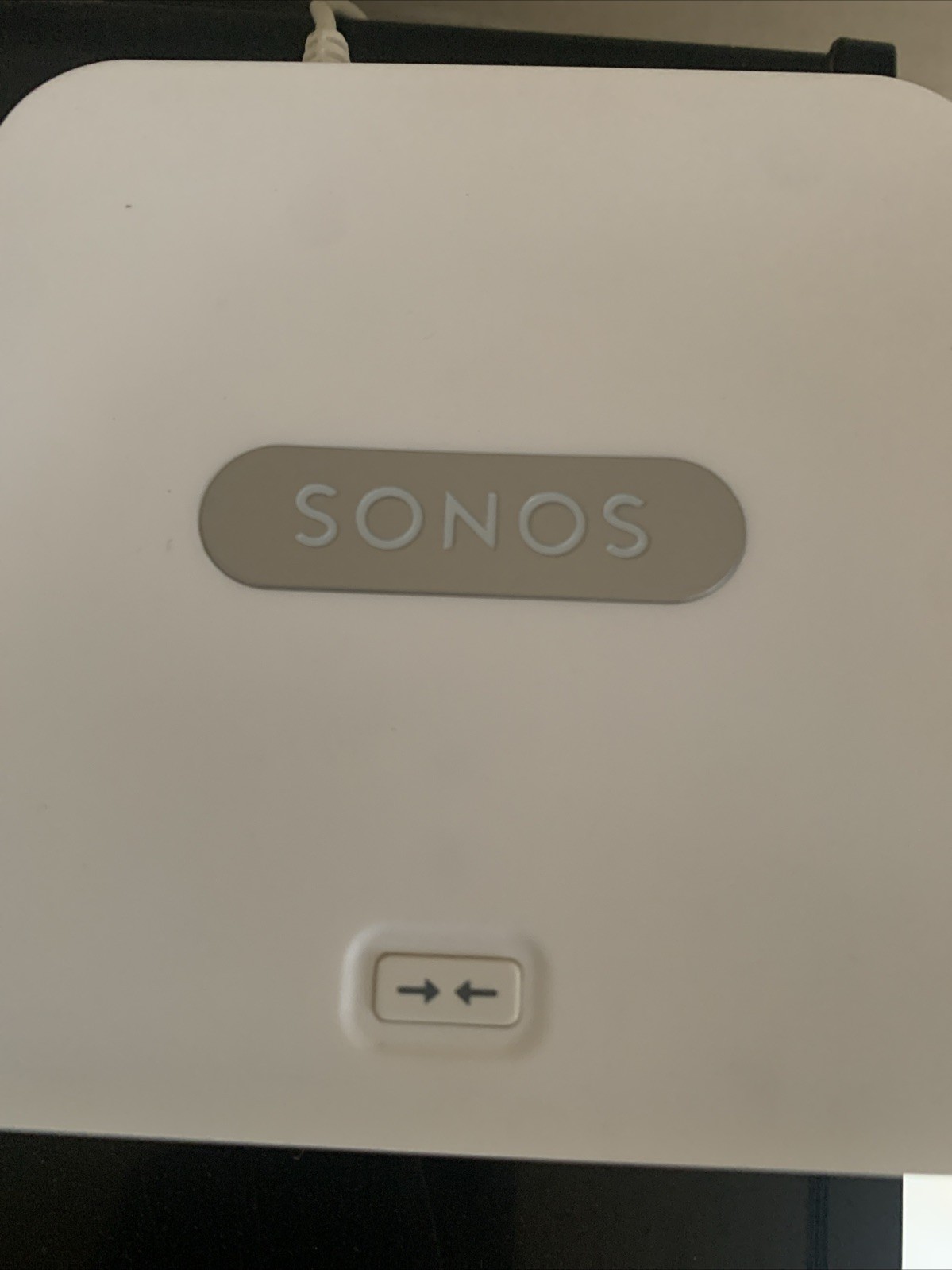 Sonos BRIDGE Wireless HiFi System (White) in Box w/ Cords & Manual