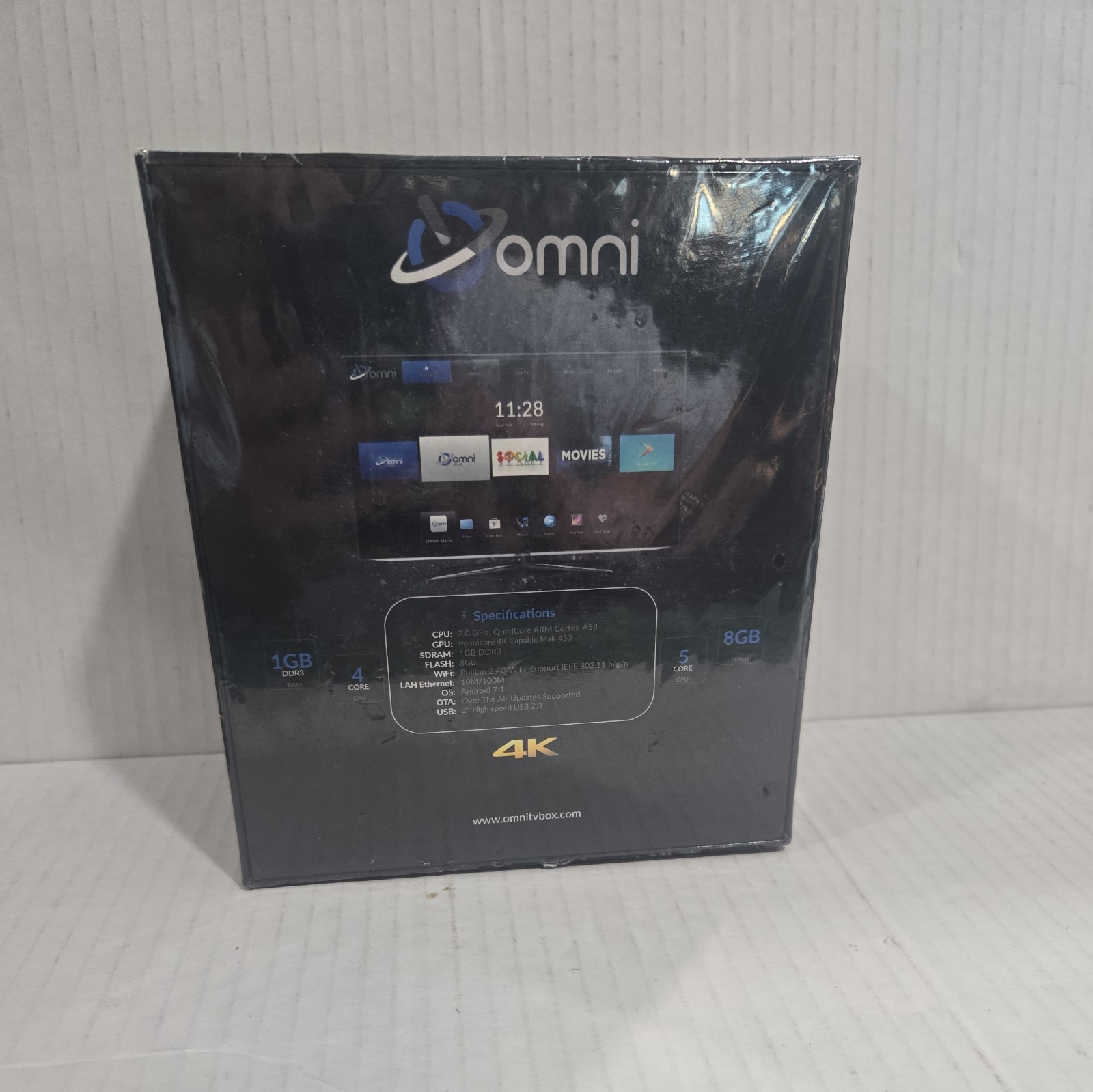 Omni 4k Android Box