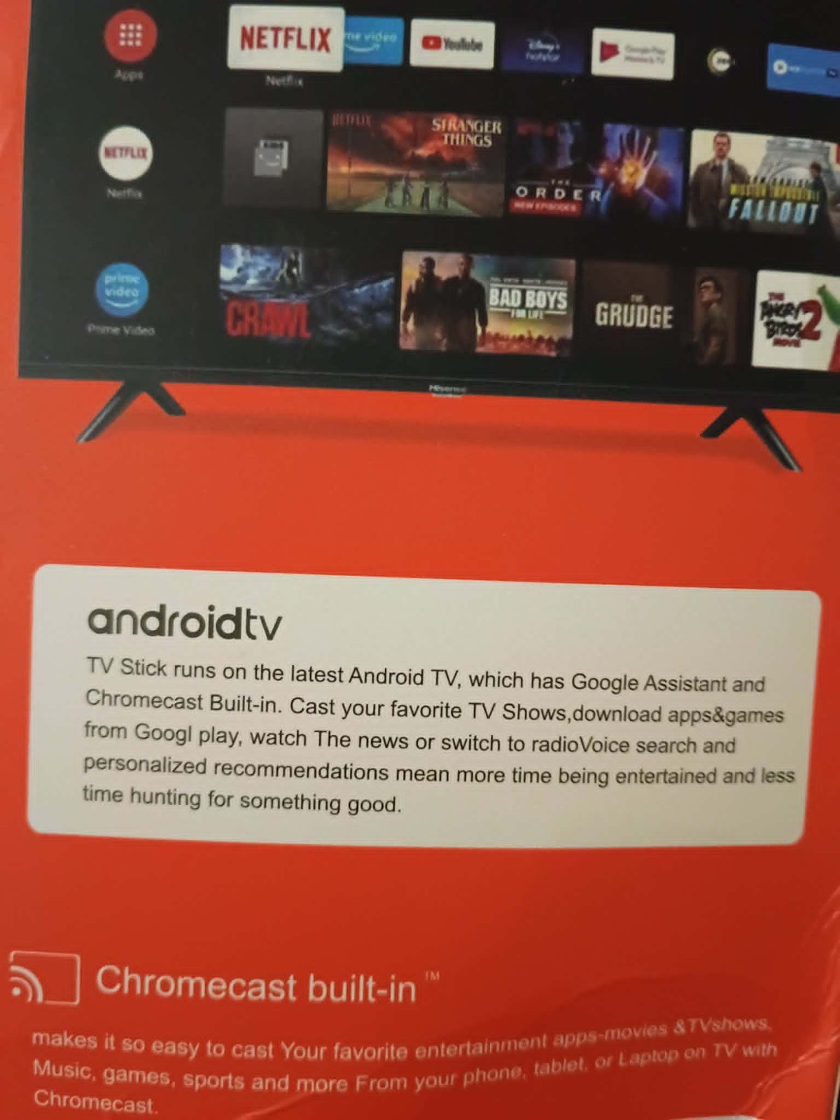 Android TV Stick Android 15.0 8G+128G 4K Ultra HD