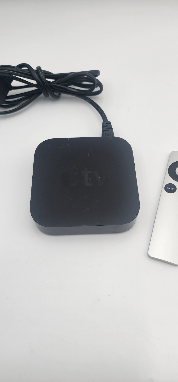 Apple TV 2nd Generation A1378 Streaming Media Player MC572LL/A W/ Remote -Tested