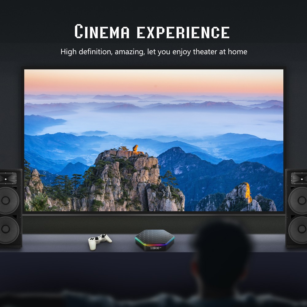 12.0 TV Box T95ZPLUS-H618 Quadcore-A53 Box 2.4G/5G Dual WI RCWV
