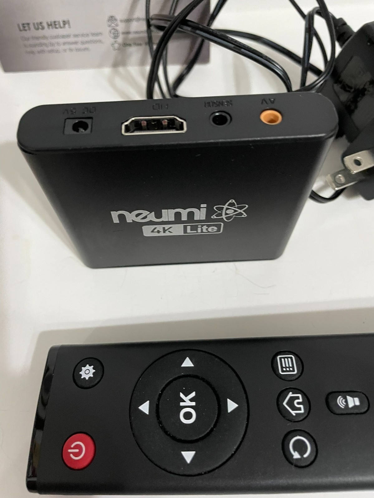 NEUMI Atom 4K Lite Ultra-HD Digital Media Player-Works Great