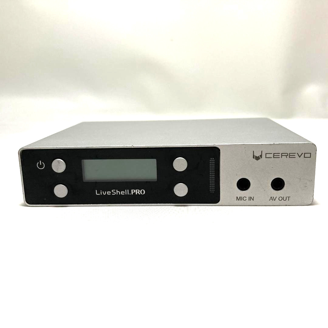 Cerevo LiveShell PRO CDP-LS02A 720p Wireless Video Streaming Encoder JAPAN Used