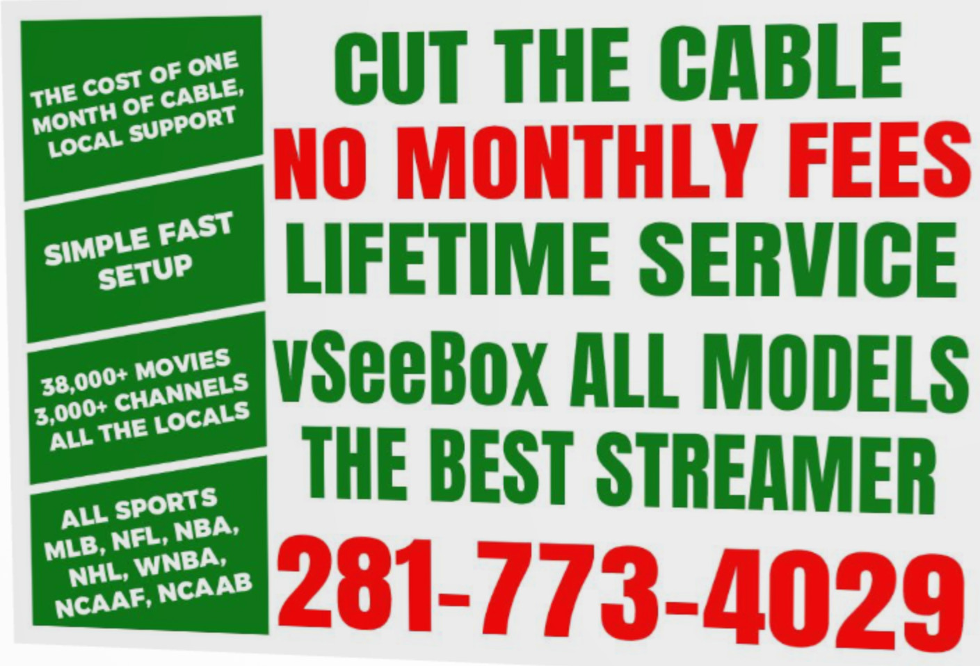 vSeeBox V5 Pro 2025 Newest Model $$$ SEND ME YOUR BEST OFFER $$$