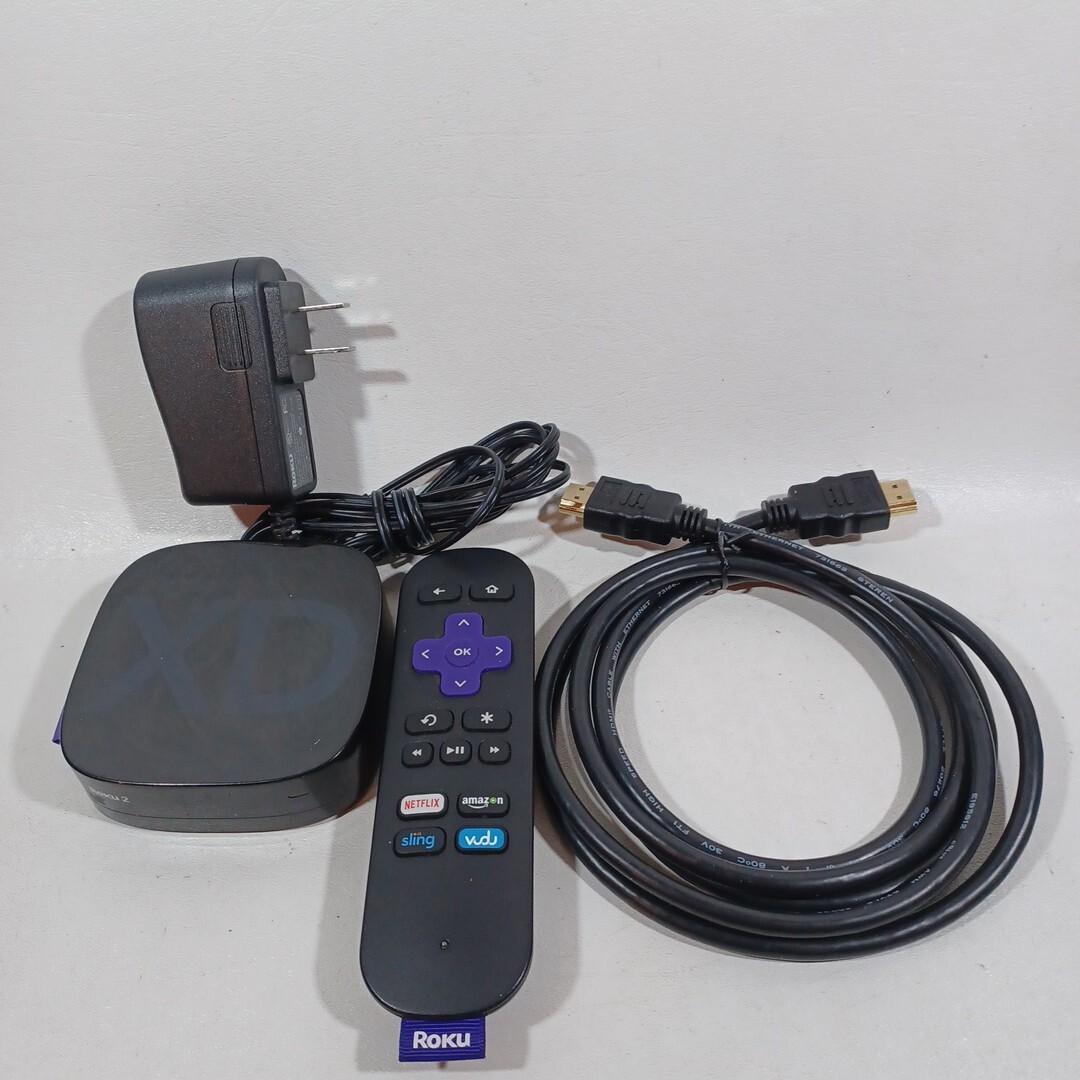Roku 2 XD (2nd Generation) Media Streamer 3050X + Remote & Hdmi Cable