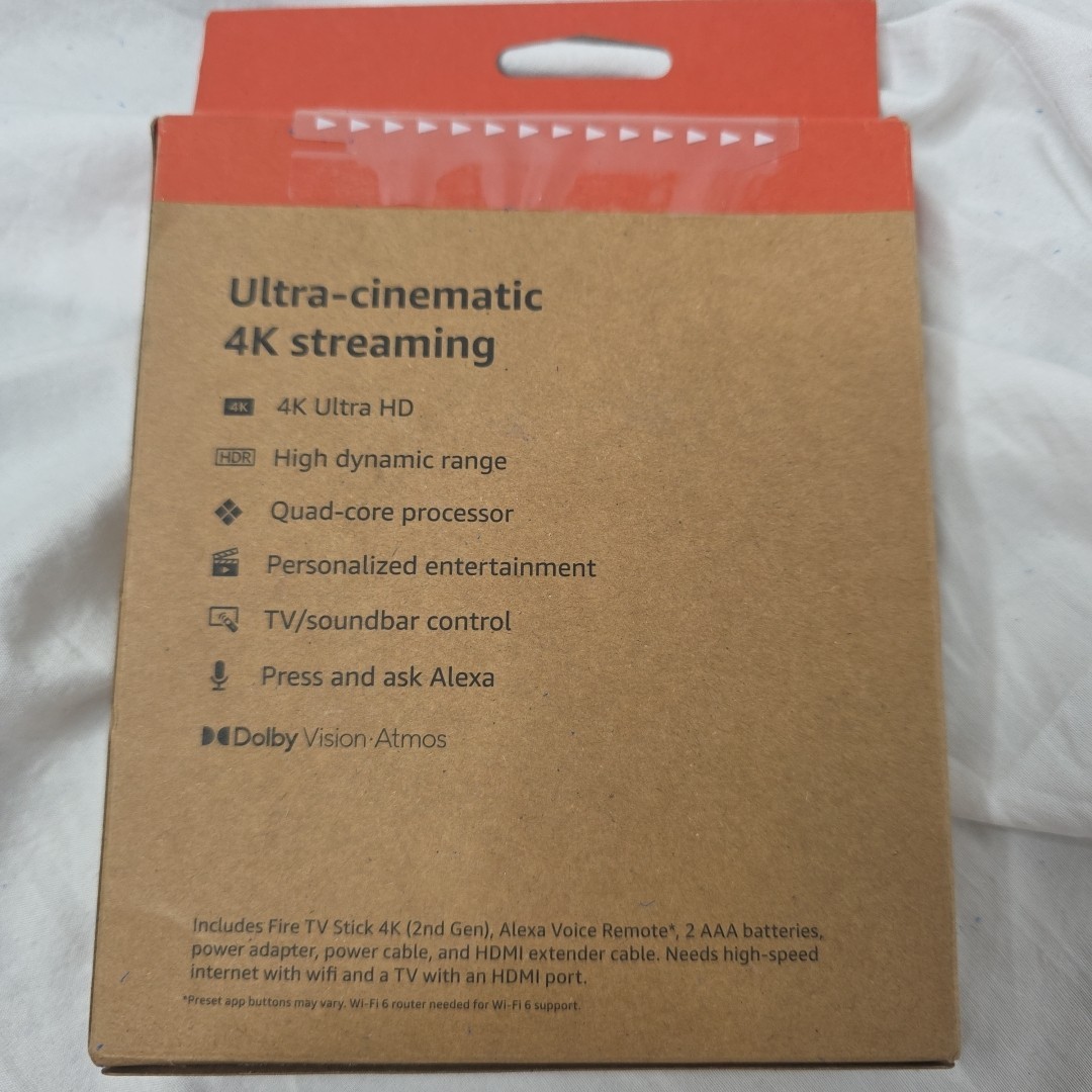 Newest Model 2025 Amazon Fire TV Stick 4K UHD Streaming Media Player (BZQ)