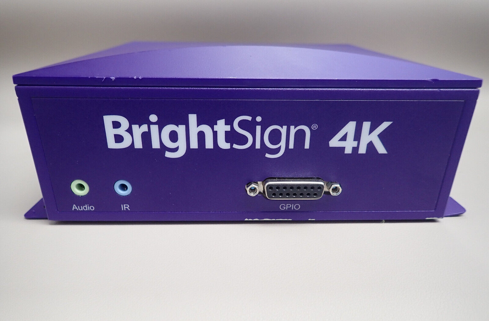 BRIGHTSIGN 4K Model 4K242-WW Digital Signage Media Player.