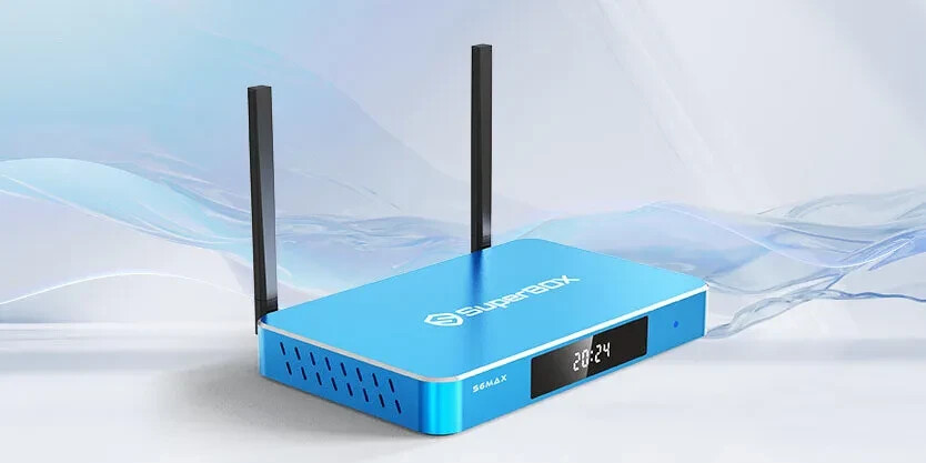 📺New SuperBox S6 Max Media Box 2025 Factory Sealed! 4GB + 64 GB 🚚 S6max