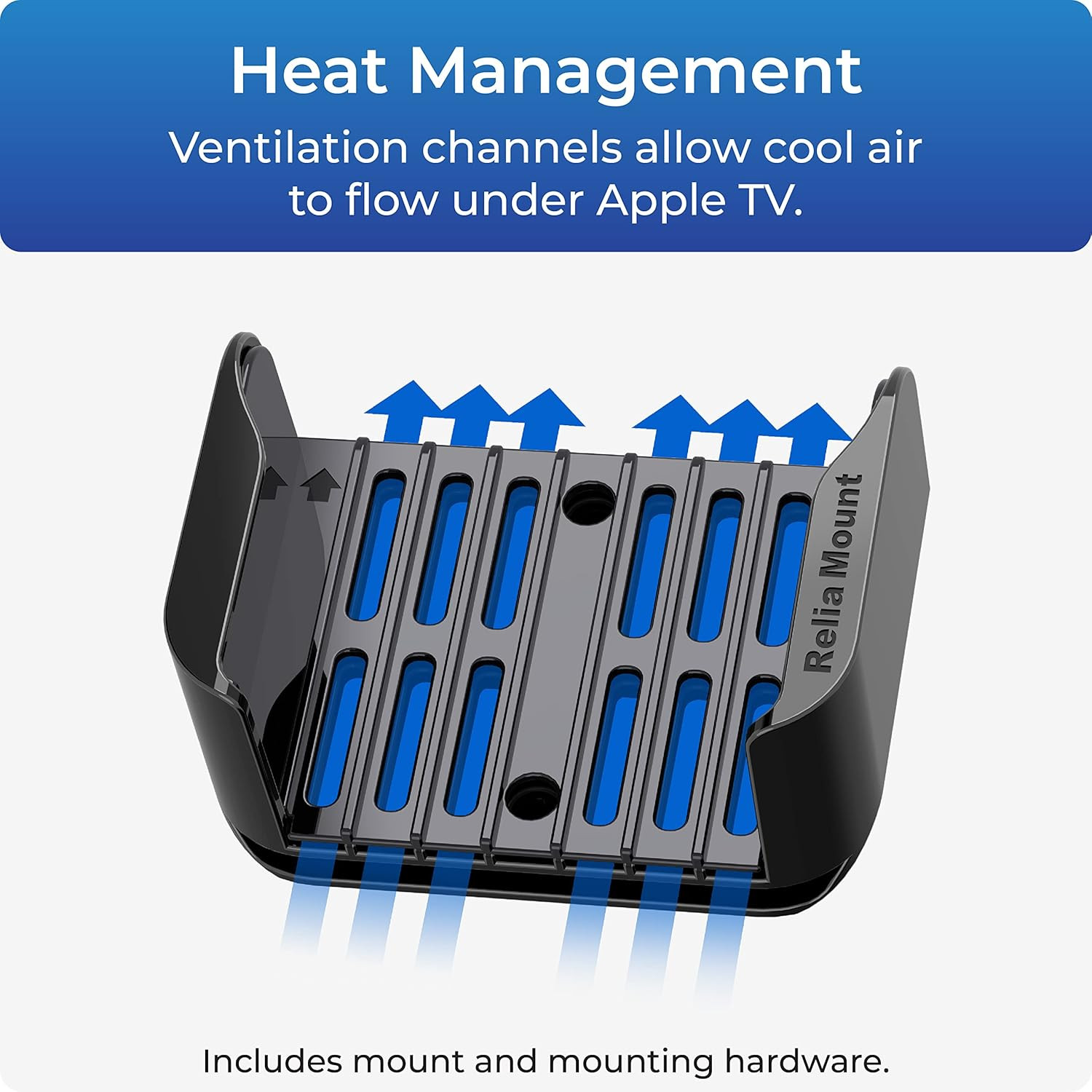Mount for Apple TV – Compatible with All Apple TV Generations (Including All 4K