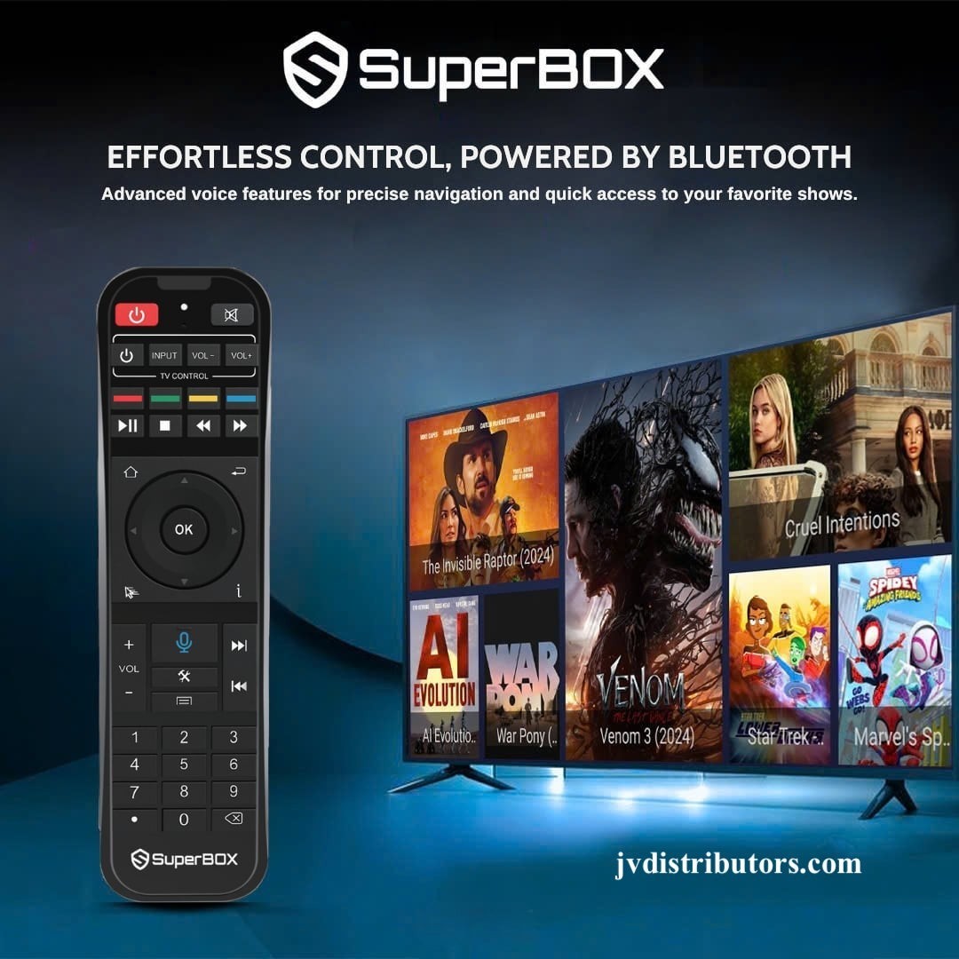 Newest 2026 SuperBox S7 PRO 6K Ultra HD Authorized Sales Free Priority Shipping