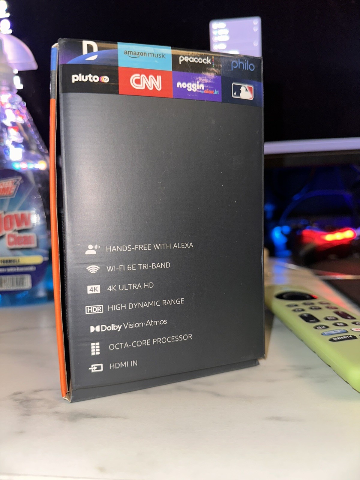 Amazon Fire TV Cube 3rd Gen HDMI Wi-Fi 6E 4K Ultra HD With Alexa
