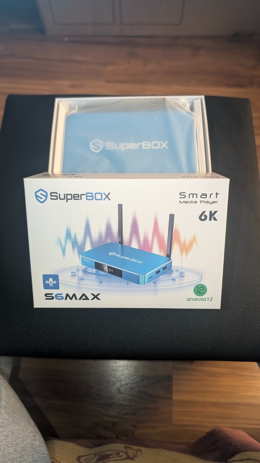 SUPERBOX S6 MAX Streaming Media Player