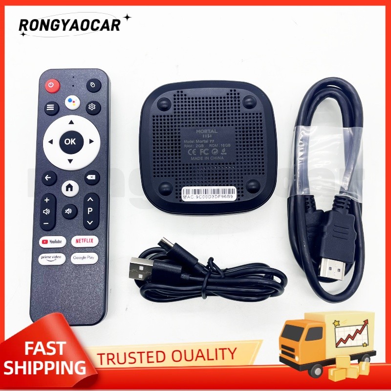 Bluetooth Wi-Fi Mortal T1 Global Edition Smart TV Box Streaming Media Player