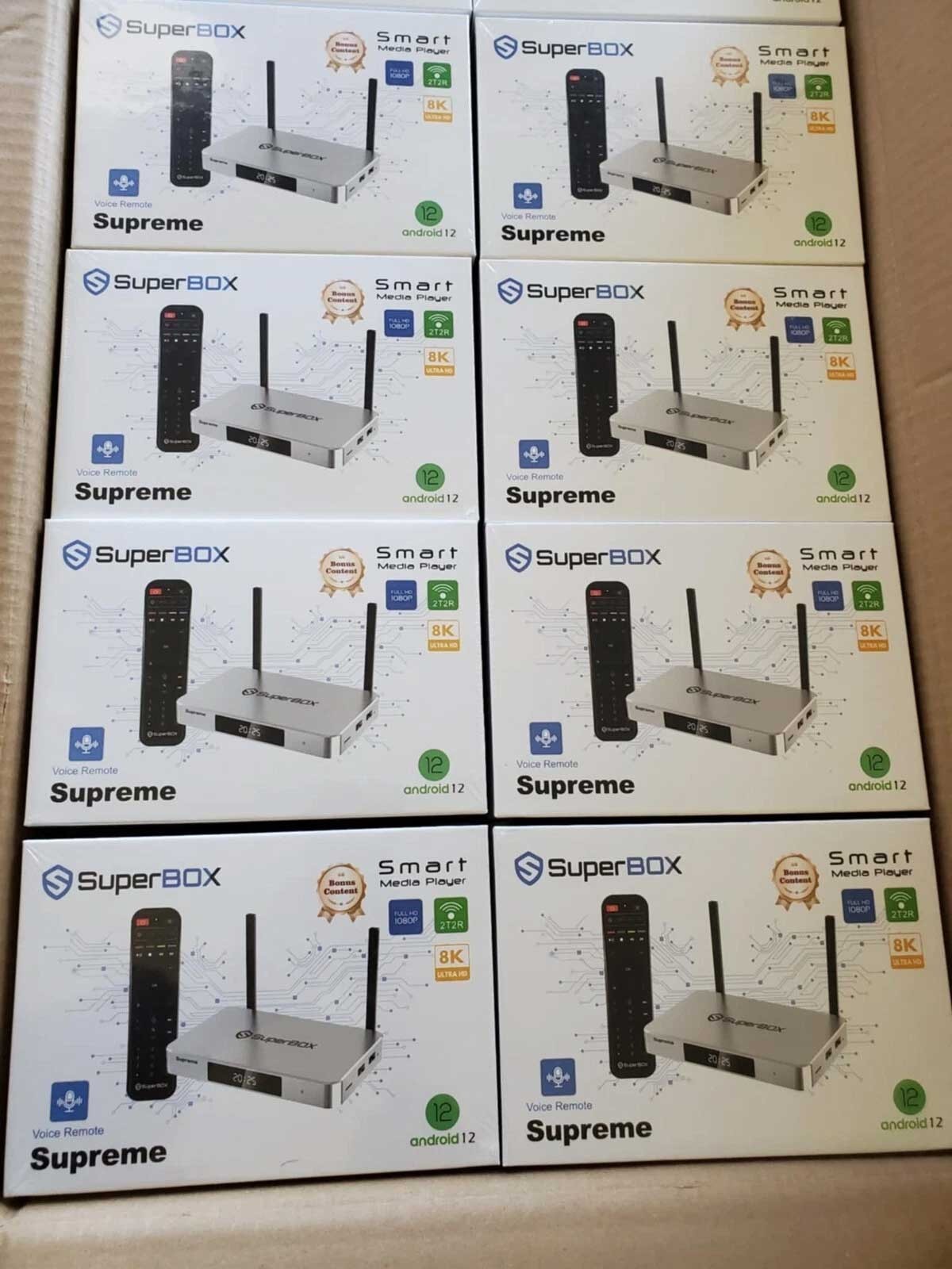 SuperBox Supreme TV Box latest 2025 model / PLEASE MAKE AN OFFER …..
