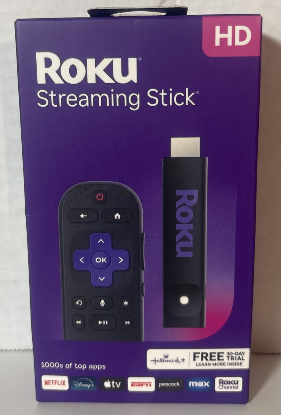 Roku Streaming Stick HD 2025 With Remote NEW/SEALED