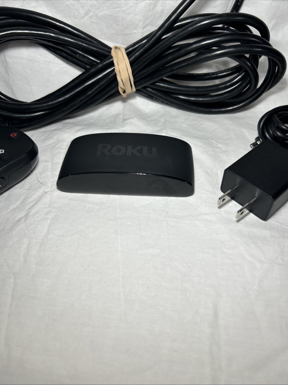 Roku Express 4K+ 3941X Streaming Media Player w/ Remote + HDMI + AC Adapter