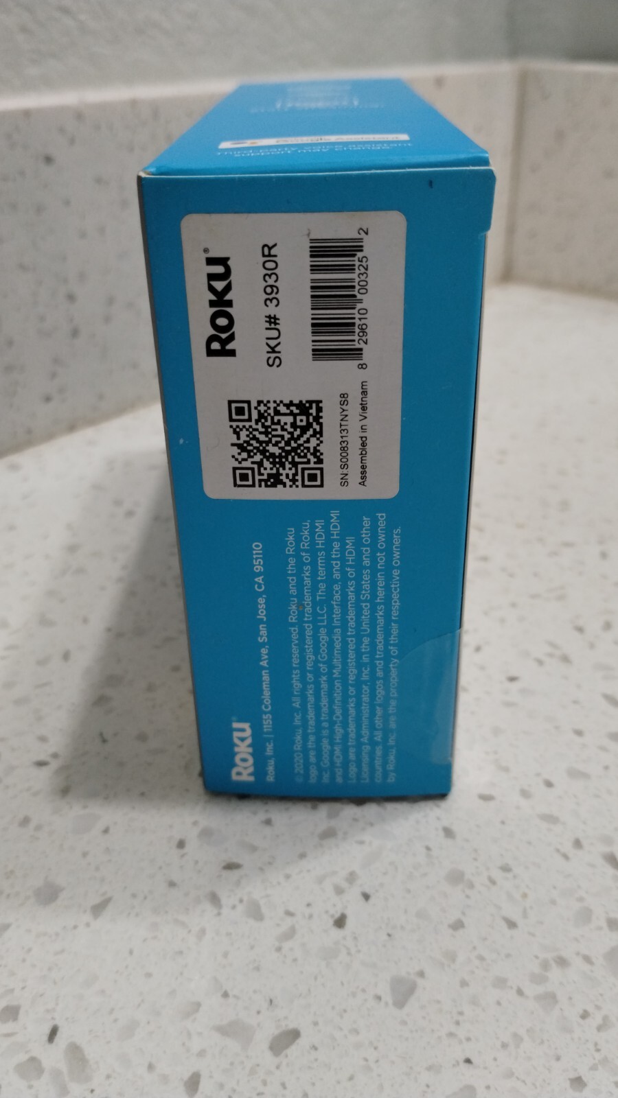 NEW Roku 3930R Express HD Streaming Media Player – Black Brand New In Package