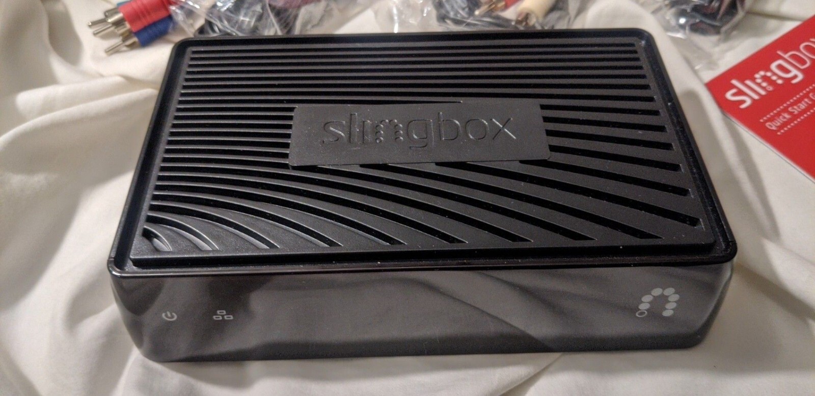 Sling Media Slingbox M2 media streamer + orig accessories + guide in box VG cond