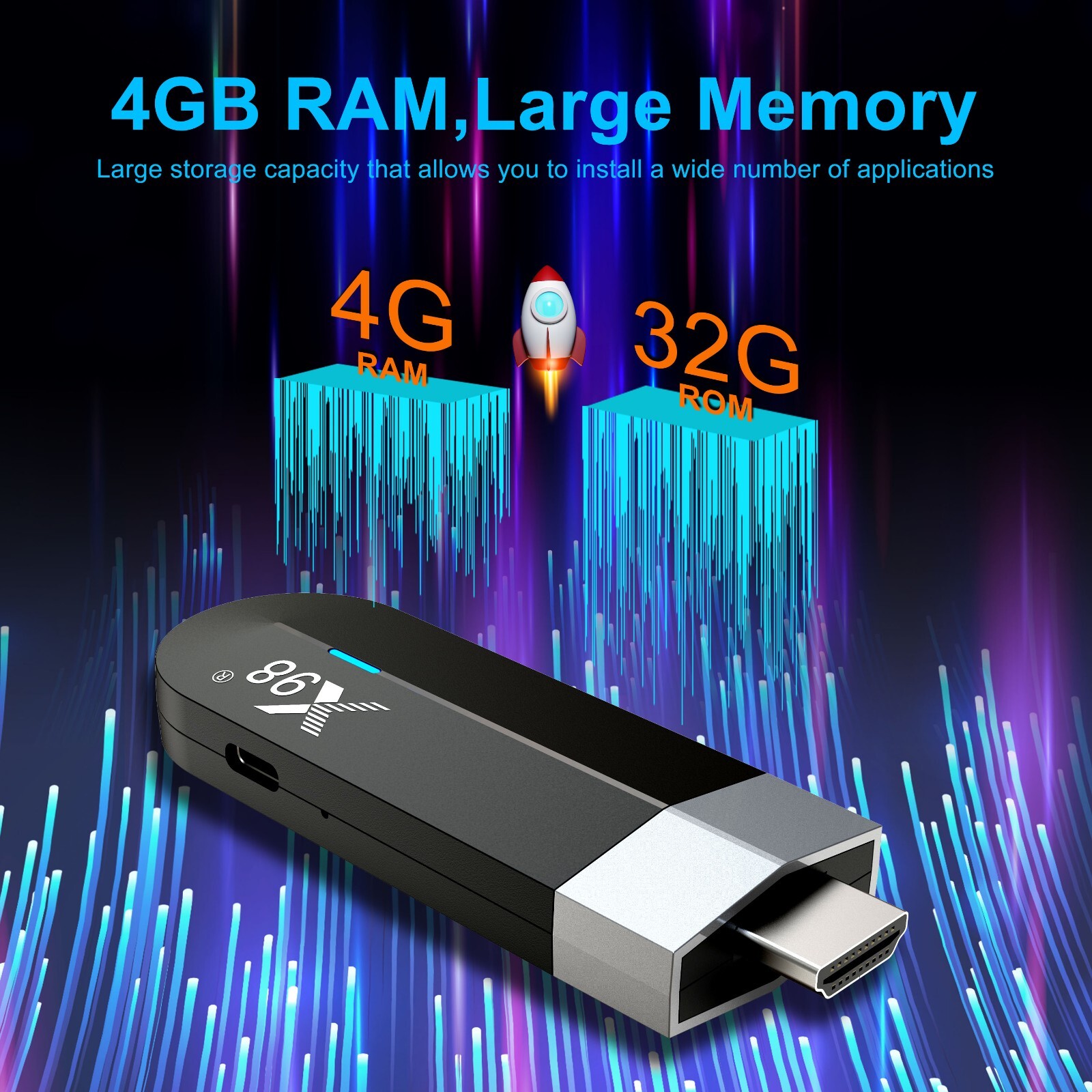 10pcs/lot dhl free X98 S500 Android 11 TV Stick Amlogic S905Y4 Smart TV Box