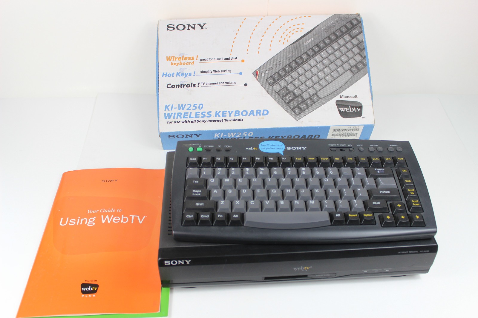 Sony Webtv Plus INT-W250 with Wireless Keyboard -KI-W250